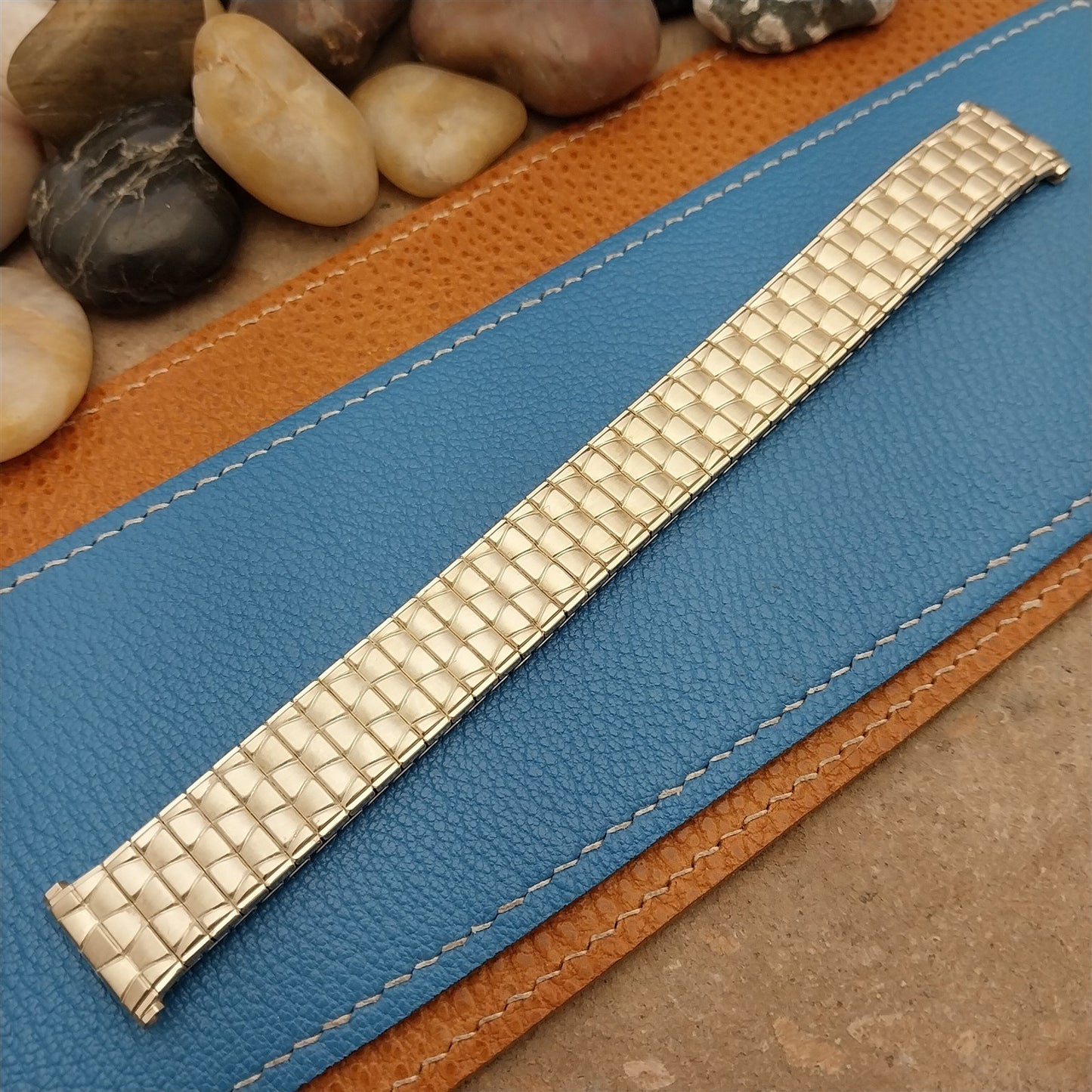 Long 1964 19mm 18mm 17mm Gold-Filled Speidel Spartacus nos Vintage Watch Band