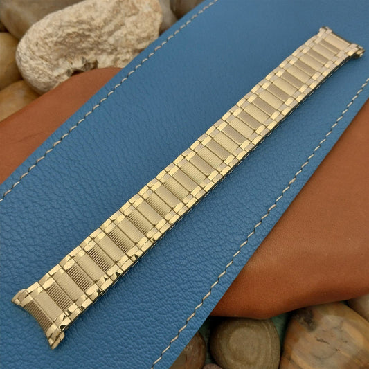 19mm 18mm Speidel Colossus 10k Gold-Filled nos Unused 1970s Vintage Watch Band