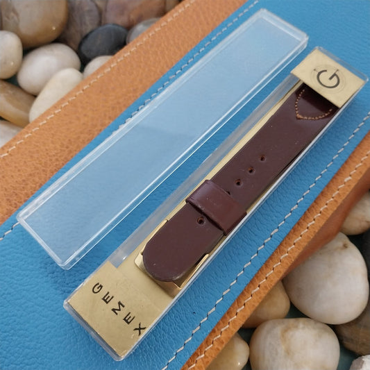 Vintage 11/16" Gemex Shell Cordovan Short nos Unused Classic 1950s Watch Band