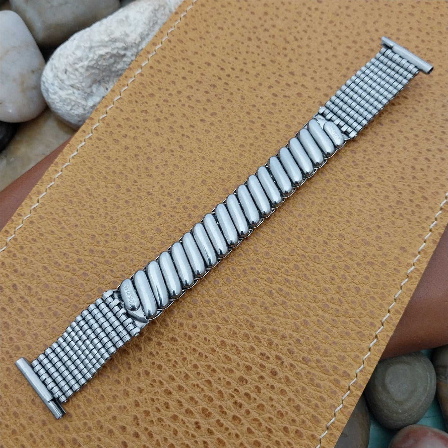 19mm 18mm 16mm Vintage Stainless Steel Mesh Duchess Classic nos 1950s Watch Band