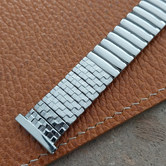 1950s Vintage Stainless Steel Foster USA Long Classic Stretch Unused Watch Band