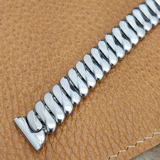 15mm Bellavance Stainless Steel Expansion Unused nos 1950s Vintage Watch Band