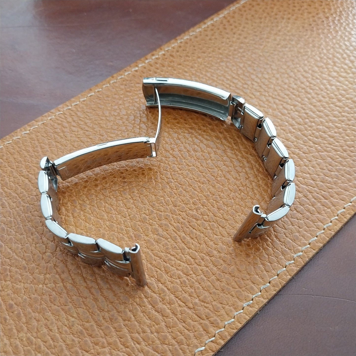 Vintage Kestenmade Stainless Steel 19mm 18mm 16mm Unused 50s Classic Watch Band