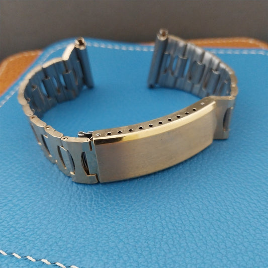 Gold-Tone JB Champion LED LCD 1970s-1980s Vintage Watch Band nos 25mm 22mm