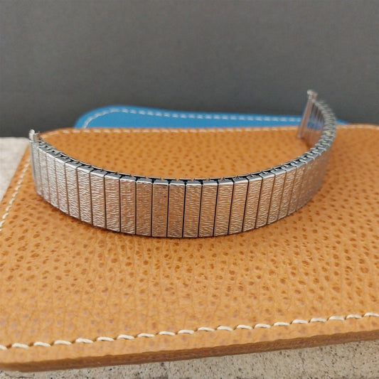 JB Champion Stainless Steel nos 1970s 16mm 18mm 19mm Vintage Watch Band