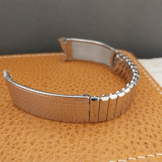 18mm 19mm Stainless Steel Kreisler USA Unused nos 1960s Vintage Watch Band