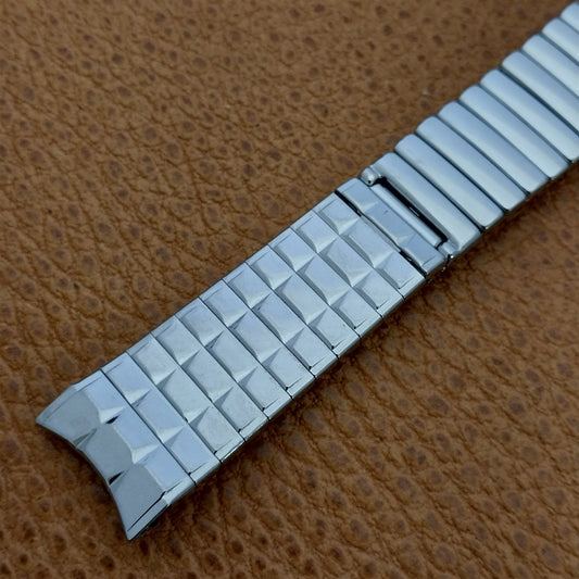 17.2mm 11/16" JB Champion 1960s Stainless Steel Unused Vintage Watch Band