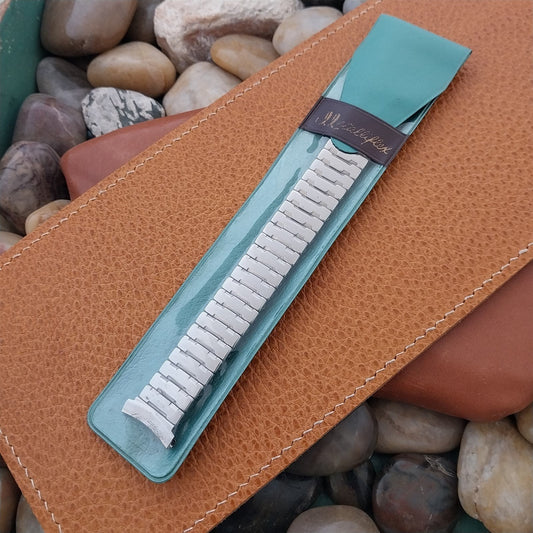 19mm 18mm Metalliflex Stainless Steel Unused nos 1960s Vintage Watch Band