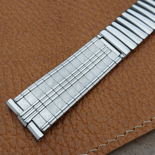 19mm 18mm JB Champion Stainless Steel Expansion Unused 1960s Vintage Watch Band