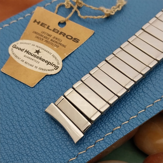 Helbros Thor Original Morflex Japan Stainless Steel Unused Vintage Watch Band
