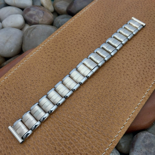 5/8" 14k Gold RGP & Stainless Kiefer-Cadman Long nos 1950s Vintage Watch Band