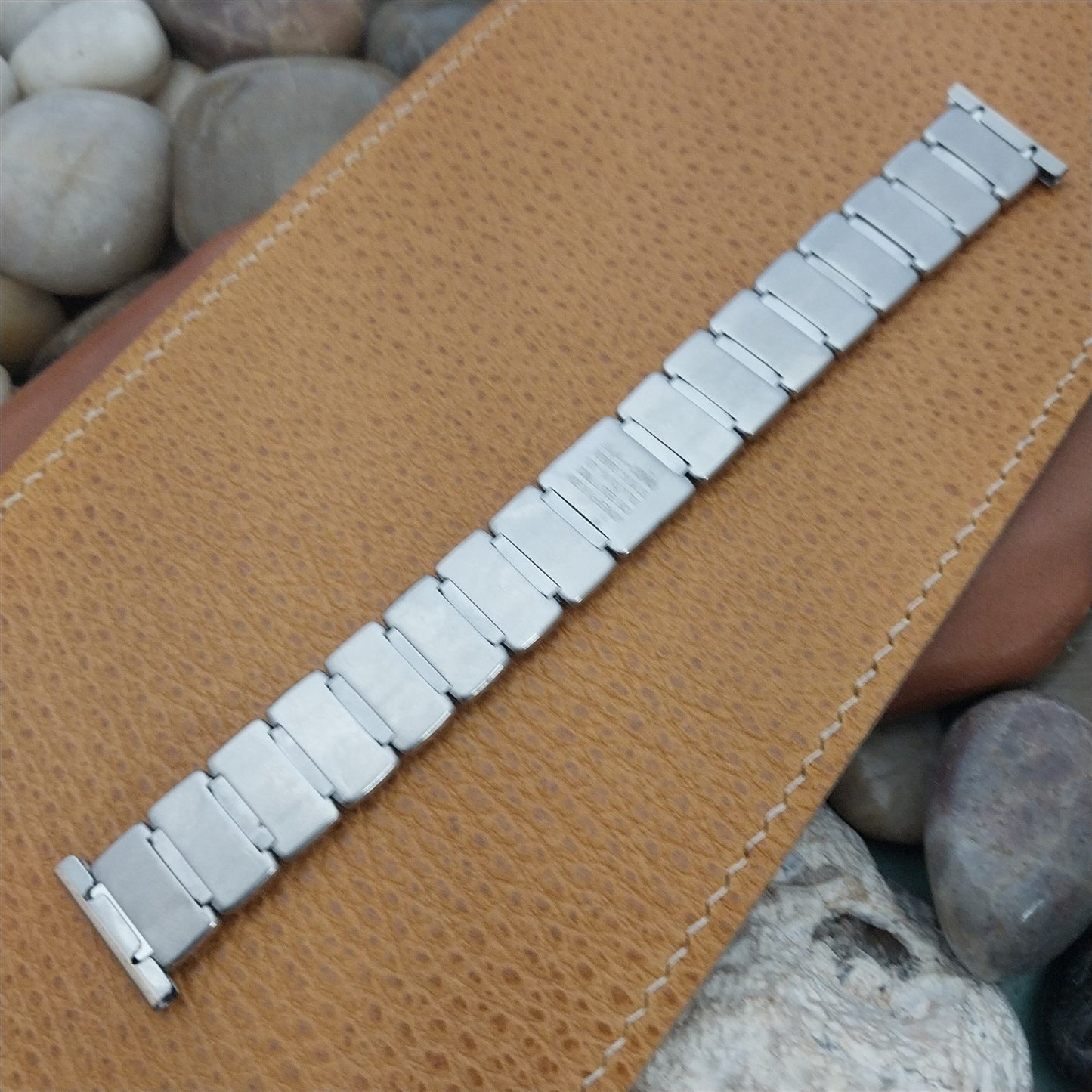 20mm 18mm 14k Gold RGP & Stainless Kiefer-Cadman Unused 1960s Vintage Watch Band