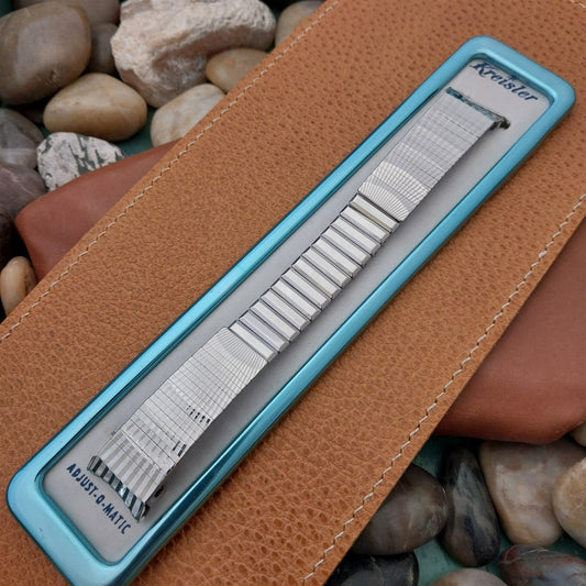 Vintage 19mm 18mm 17mm Stainless Steel Kreisler Unused Classic 1960s Watch Band