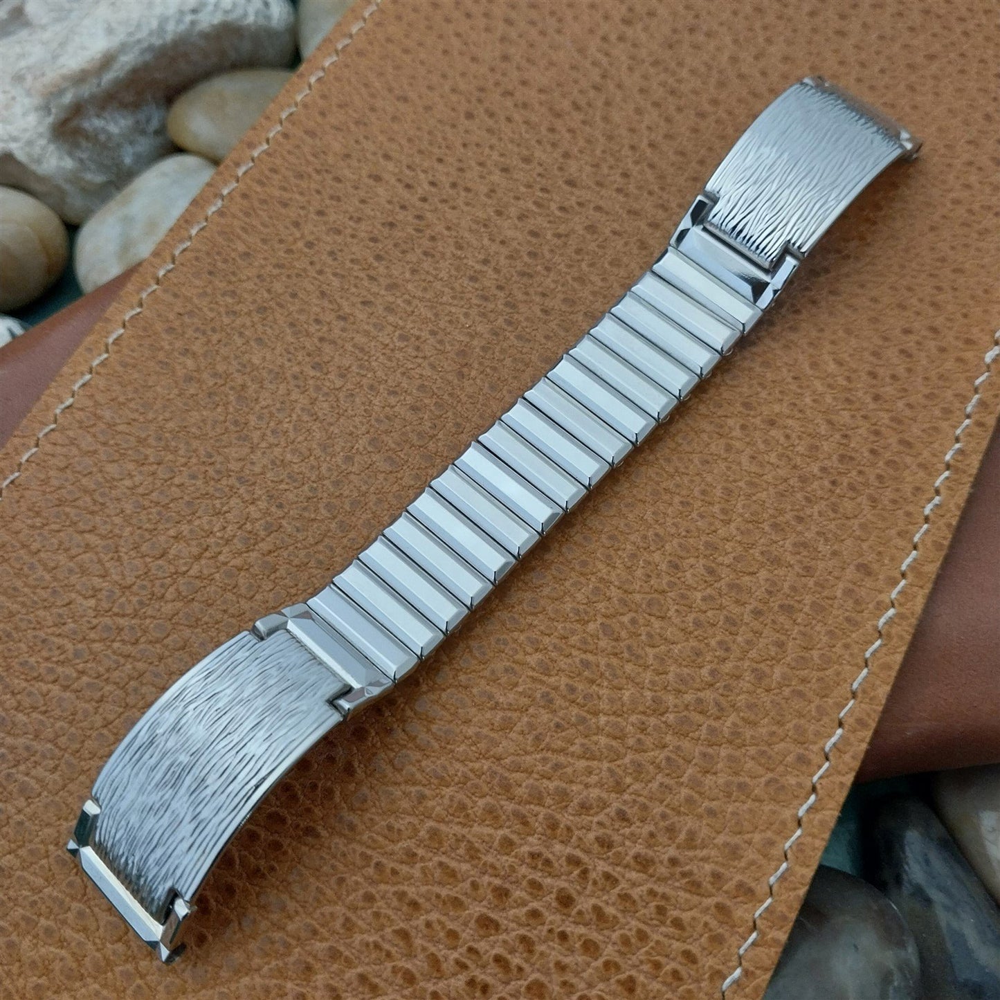 Vintage 17.2mm Stainless Steel Kreisler Classic 1950s Unused NOS Watch Band
