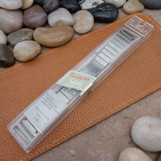 Stainless Steel Bar-Link nos Unused 18mm 20mm 22mm Vintage Watch Band