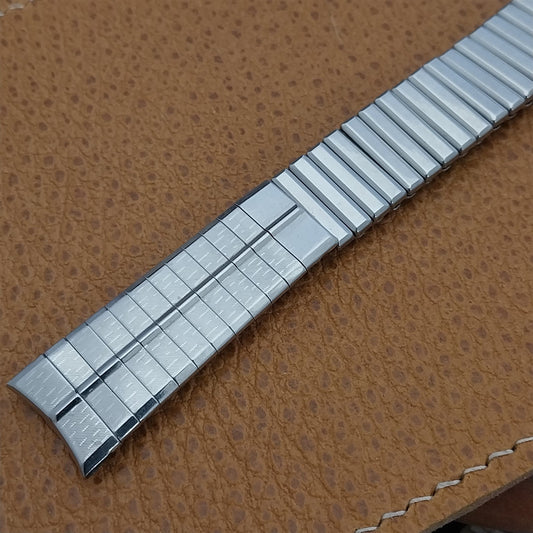17.2mm Stainless Steel T77 Expansion nos Unused 1970s Vintage Watch Band