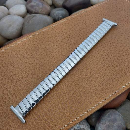 19mm 18mm 16mm Stainless Steel Foster Unused 1950s Stretch Vintage Watch Band