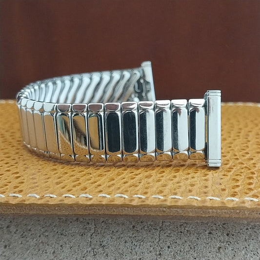 Stainless Steel Scissor-Expansion Short Foster Unused 1950s Vintage Watch Band