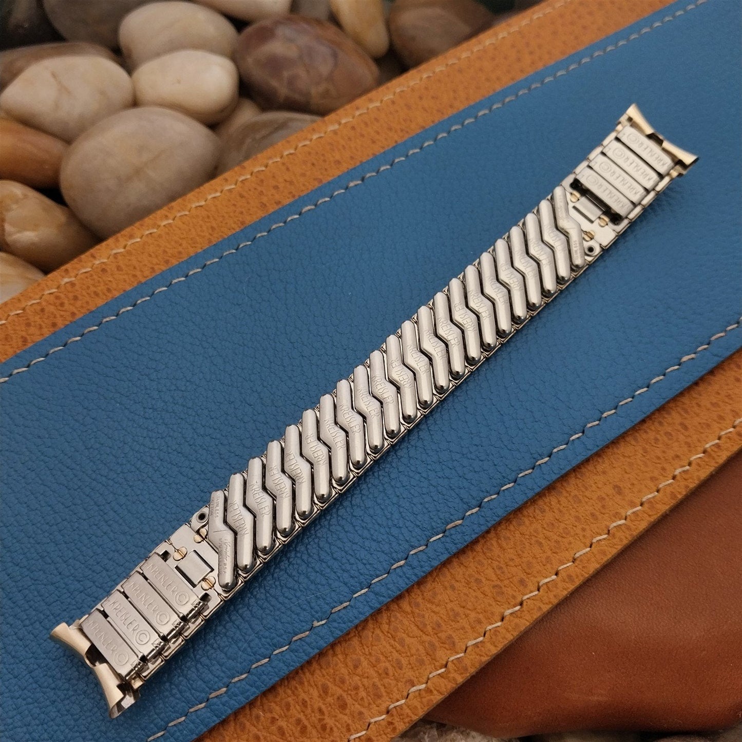 17.2mm 10k Gold-Filled Expansion Kreisler nos 1950s Unused Vintage Watch Band