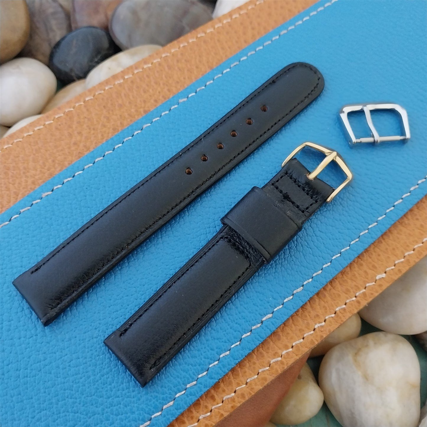 5/8" JB Champion Hand-Finished Scandia Calf nos Unused 1960s Vintage Watch Band