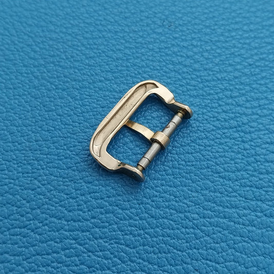 5/8" 16mm Stylized Deco Gold-Tone Unused 1950s Vintage Watch Band Buckle