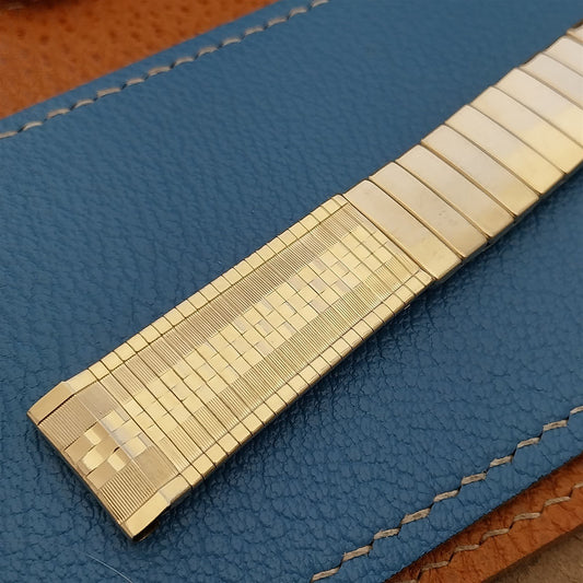 Vintage 17.2mm Duchess 10k rgp nos Unused Classic 1960s Watch Band