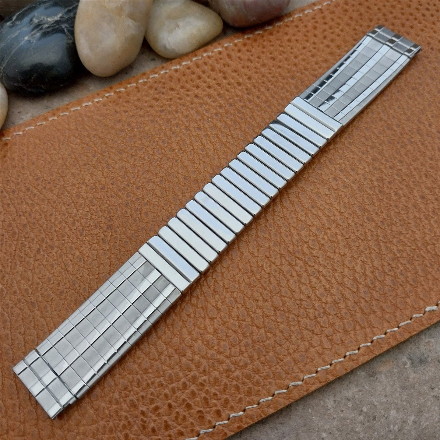 Stainless Steel 5/8" JB Champion Unused nos Classic 1950s Vintage Watch Band