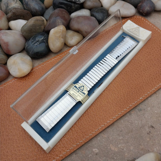 Stainless Steel 17.2mm Classic JB Champion Unused 1960s nos Vintage Watch Band
