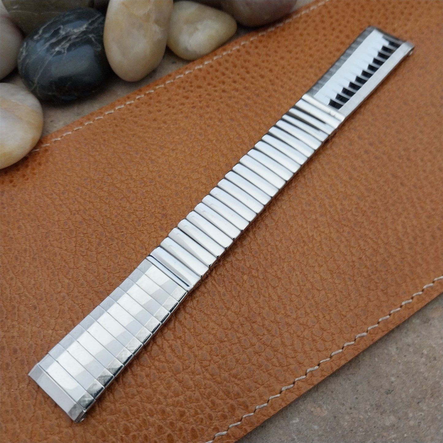 Stainless Steel 17.2mm Classic JB Champion Unused 1960s nos Vintage Watch Band