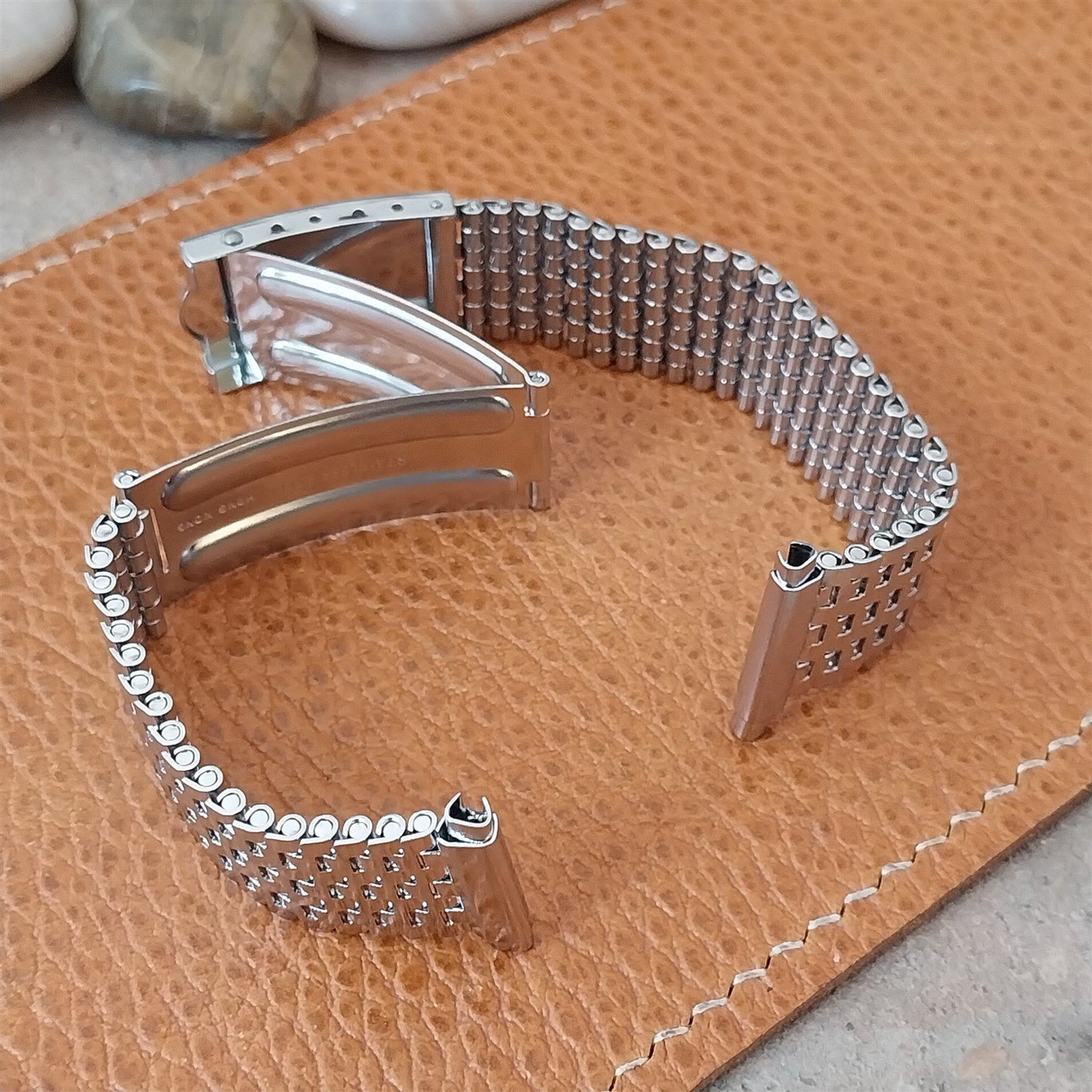 16mm 17mm 18mm 19mm 20mm Stainless Steel Classic Unused nos Vintage Watch Band