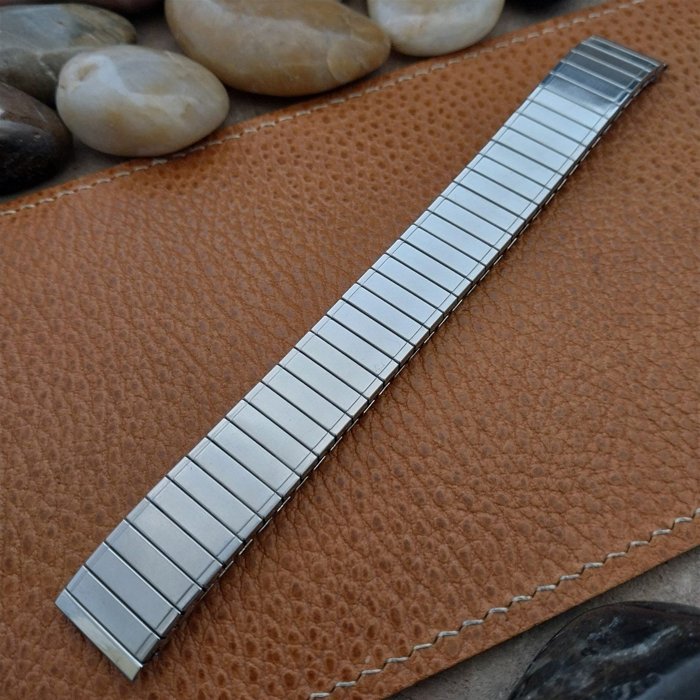 5/8" Stainless Steel Twistoflex Expansion Unused nos Vintage Watch Band