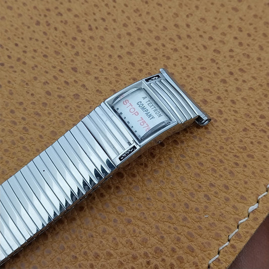 Speidel Linesman Long 1975/1976 Calendar Stainless Steel Vintage Watch Band
