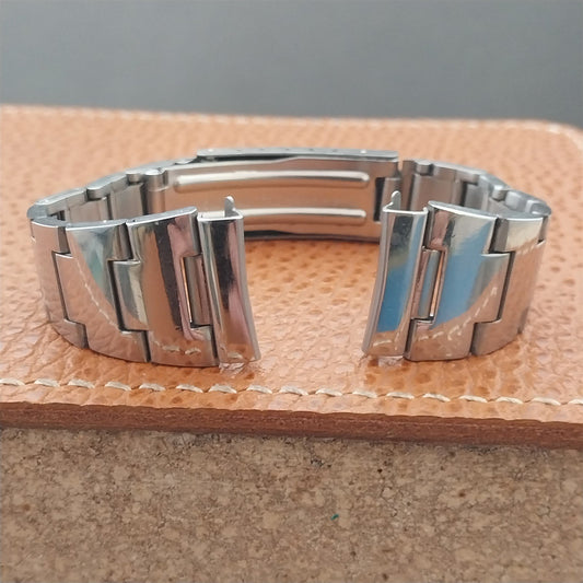 Vintage Timex Stainless Steel 17.2mm Ladies Unused Classic Watch Band