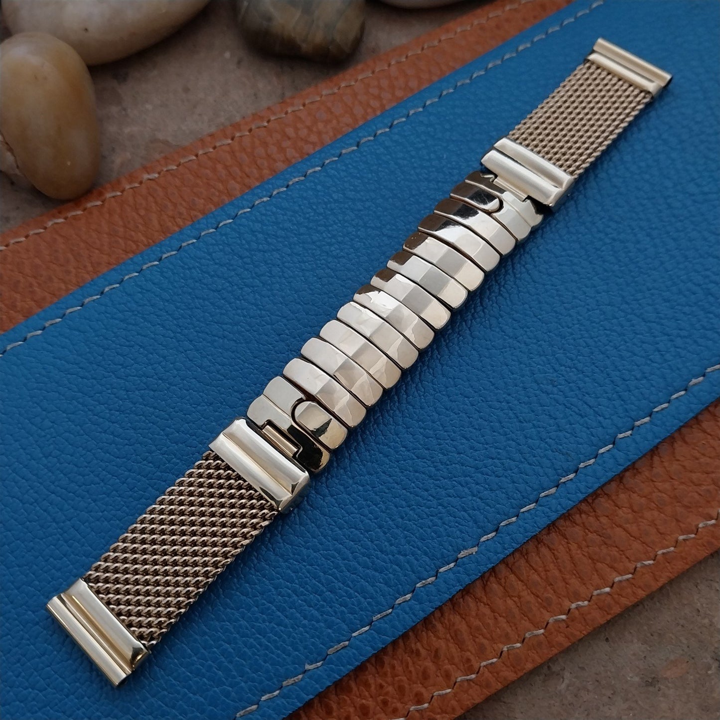 1940s Gold-Filled Kestenmade Cosmopolitan 5/8" Classic Unused Vintage Watch Band