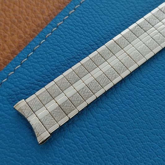 Vintage 1960s Watch Band 17.2mm Unused 10k Gold-Filled Uniflex Slim Expansion