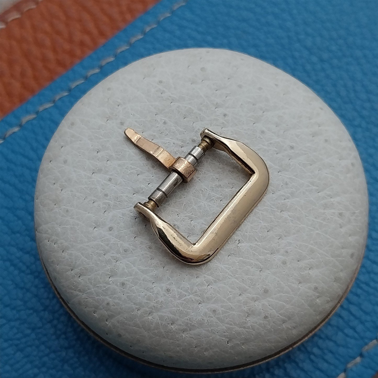 13mm Gold-Tone Classic 1940s-1950s Unused Vintage Watch Strap Buckle