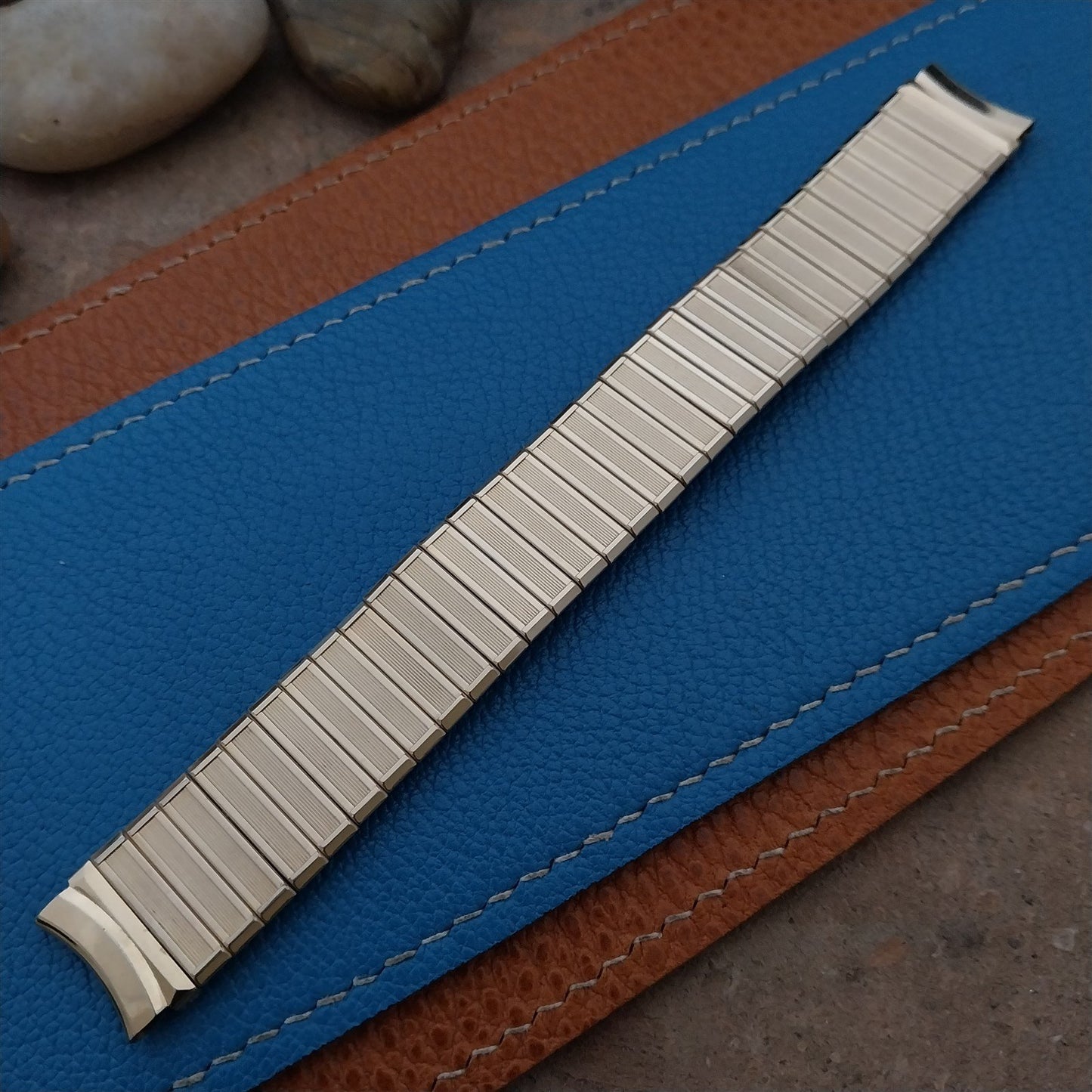 Vintage 5/8" 10k Gold-Filled Gemex nos Unused Classic Stretch 1950s Watch Band