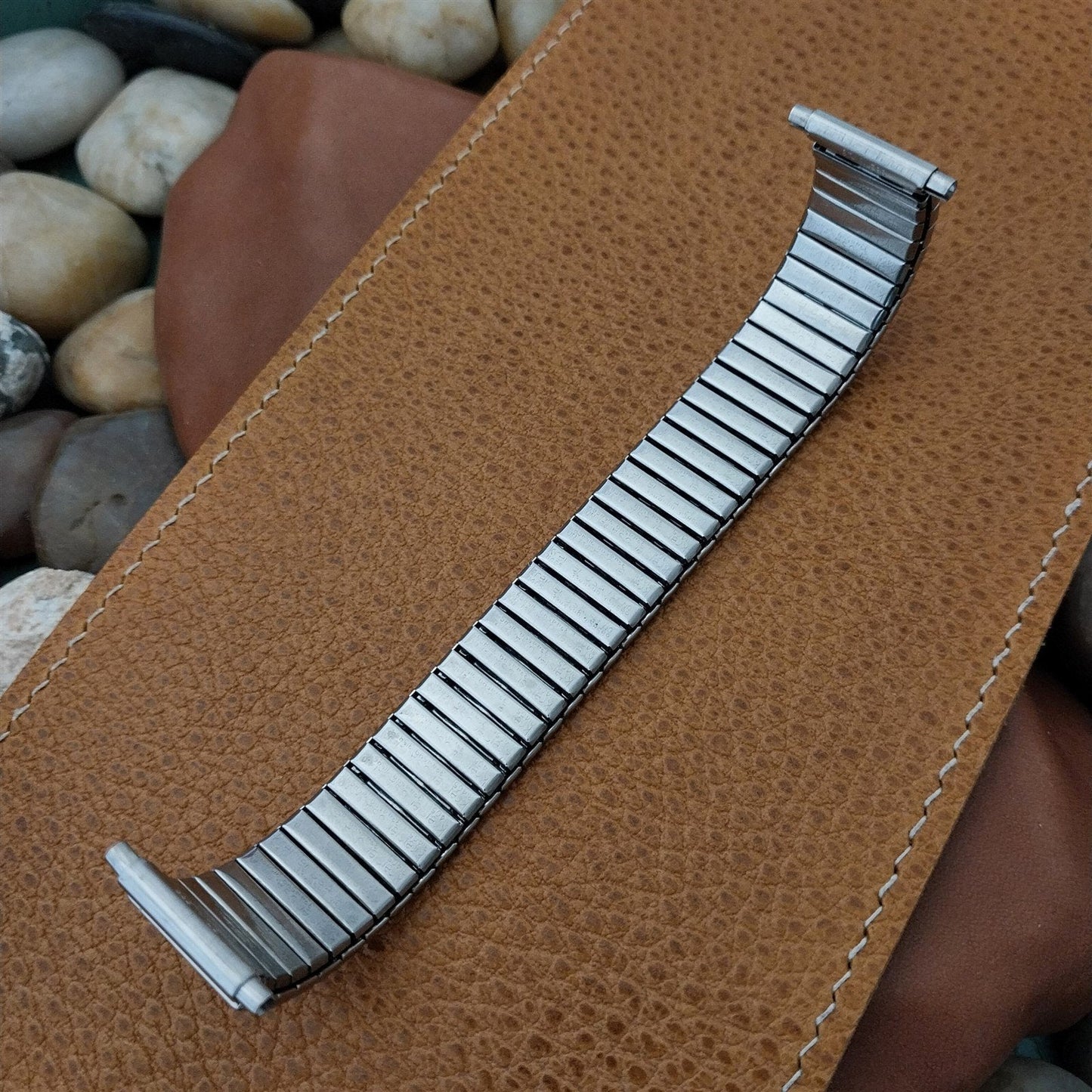 Stainless Steel Dura-Flex Expansion 16mm-20mm unused Kreisler Vintage Watch Band