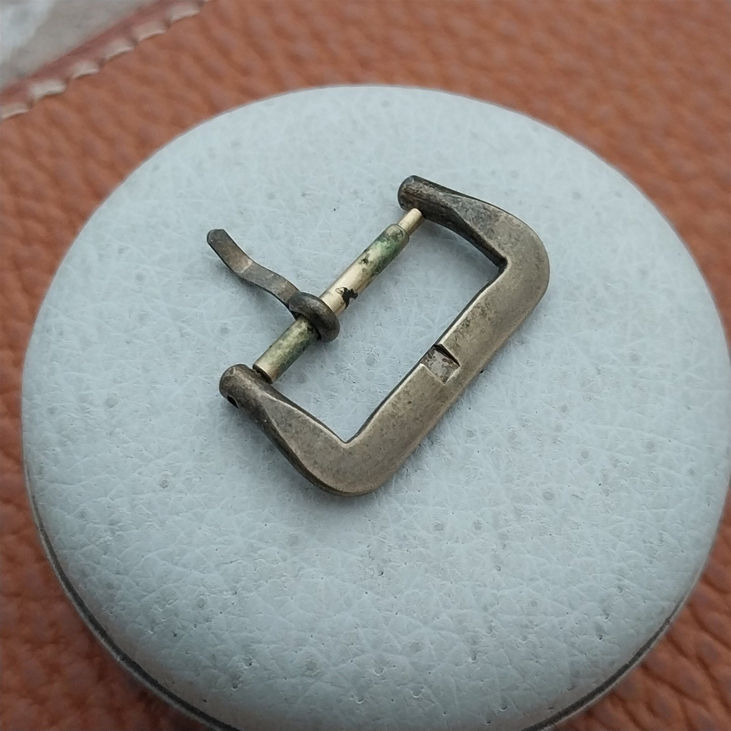 16mm Patina 1960s Vintage Dive Watch Strap Unused Tropical Brass Buckle