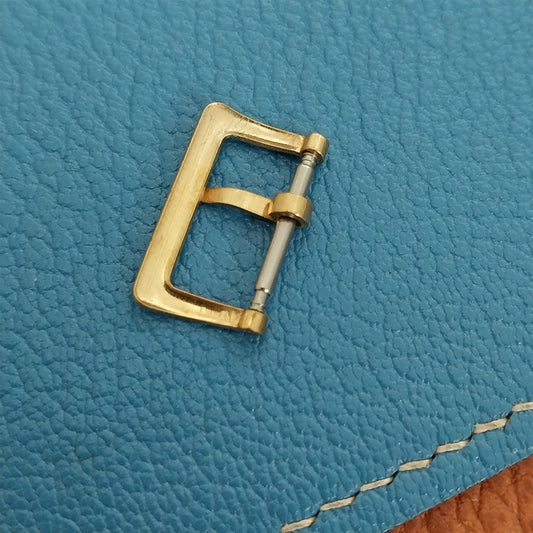 Classic Gold-Tone 5/8" nos Unused 1930s-1940s Vintage Watch Band Buckle