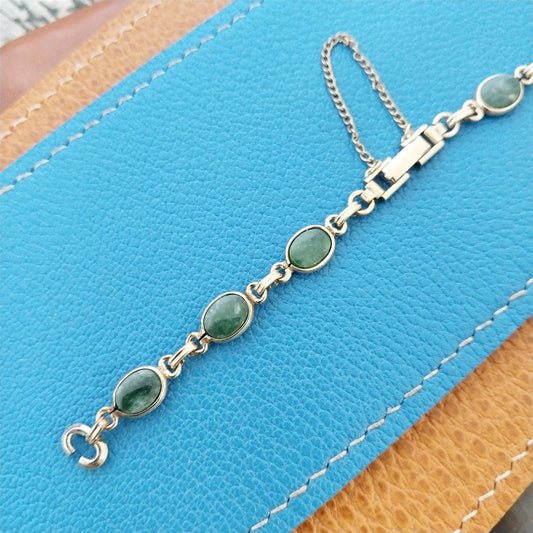 10K Gold-Filled Jade Stone JB Champion Womens Unused 50s-60s Vintage Watch Band