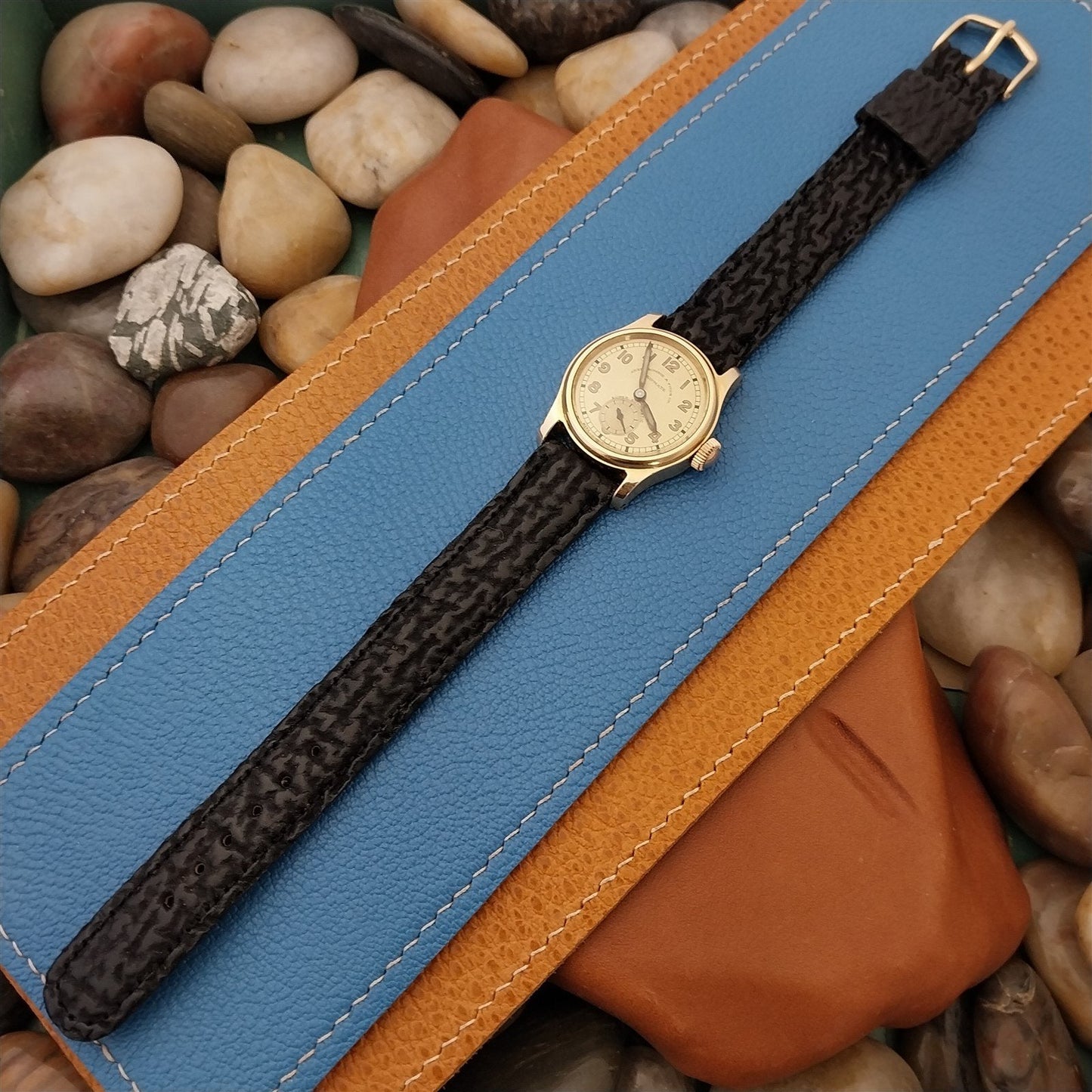 5/8" Tiger Shark JB Champion Long Exceptional Grain Unused Vintage Watch Band