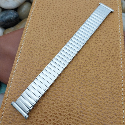JB Champion Japan Stainless Steel 17mm 18mm 19mm Long 1970s Vintage Watch Band