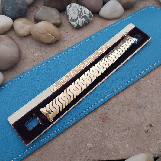 5/8" JB Royal Champion 12k Gold-Filled Short Expansion Unused Vintage Watch Band