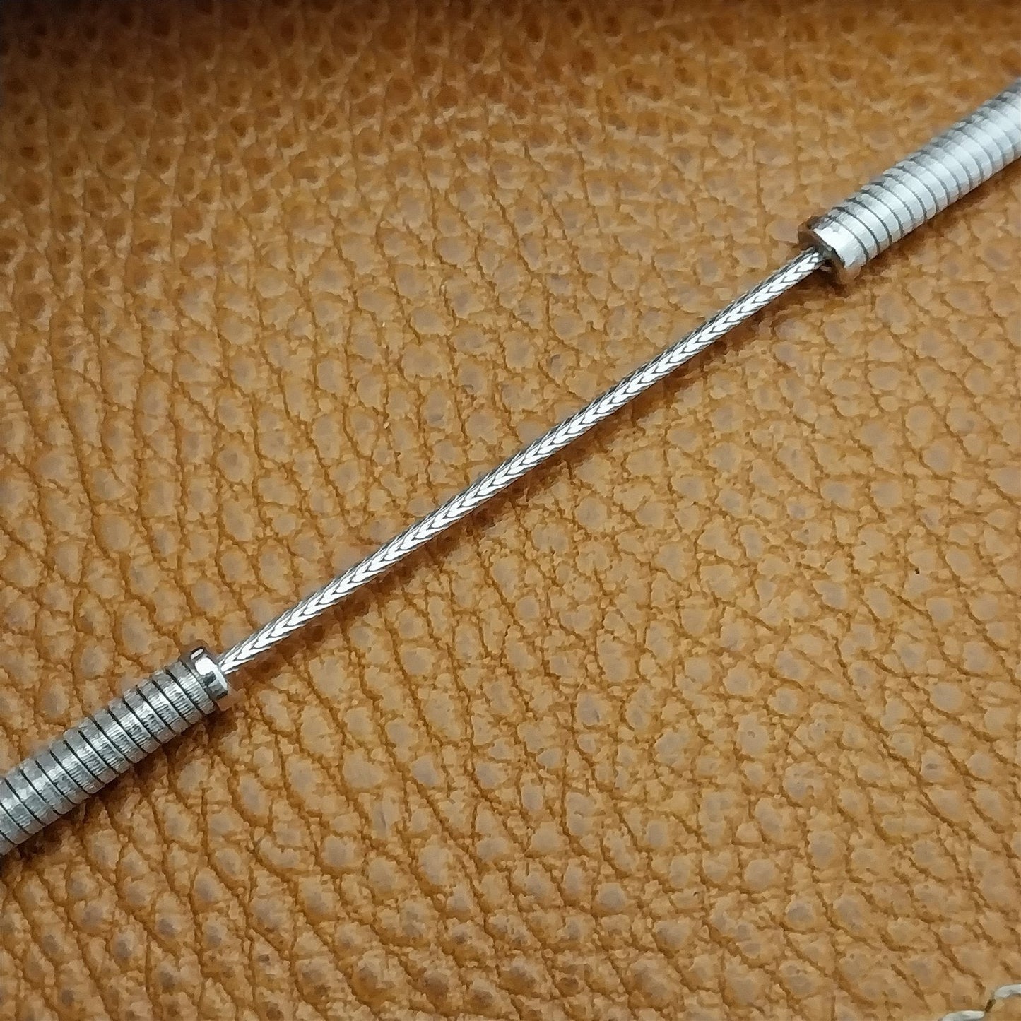 12k White Gold-Filled Ladies Expansion Forstner Unused 1950s Vintage Watch Band