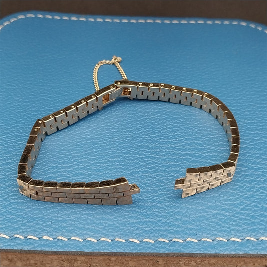 Seiko Yellow Gold-Tone Ladies Internal Lug Unused Vintage Watch Band