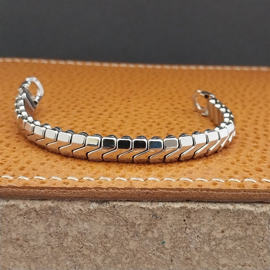 Ladies 1950s White Gold-Filled Single-Lug JB Champion Unused Vintage Watch Band