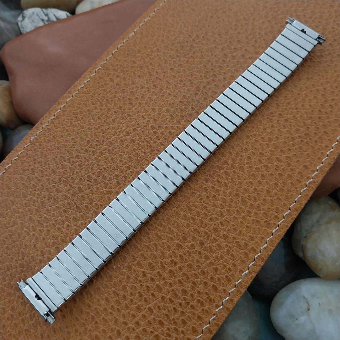 18mm 19mm Speidel Kingsway nos Stainless Steel unused 1970s Vintage Watch Band