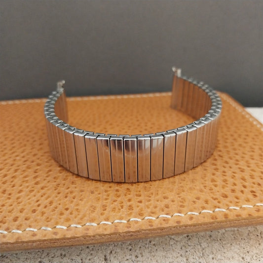 JB Champion Japan Stainless Steel 17mm 18mm 19mm Long 1970s Vintage Watch Band