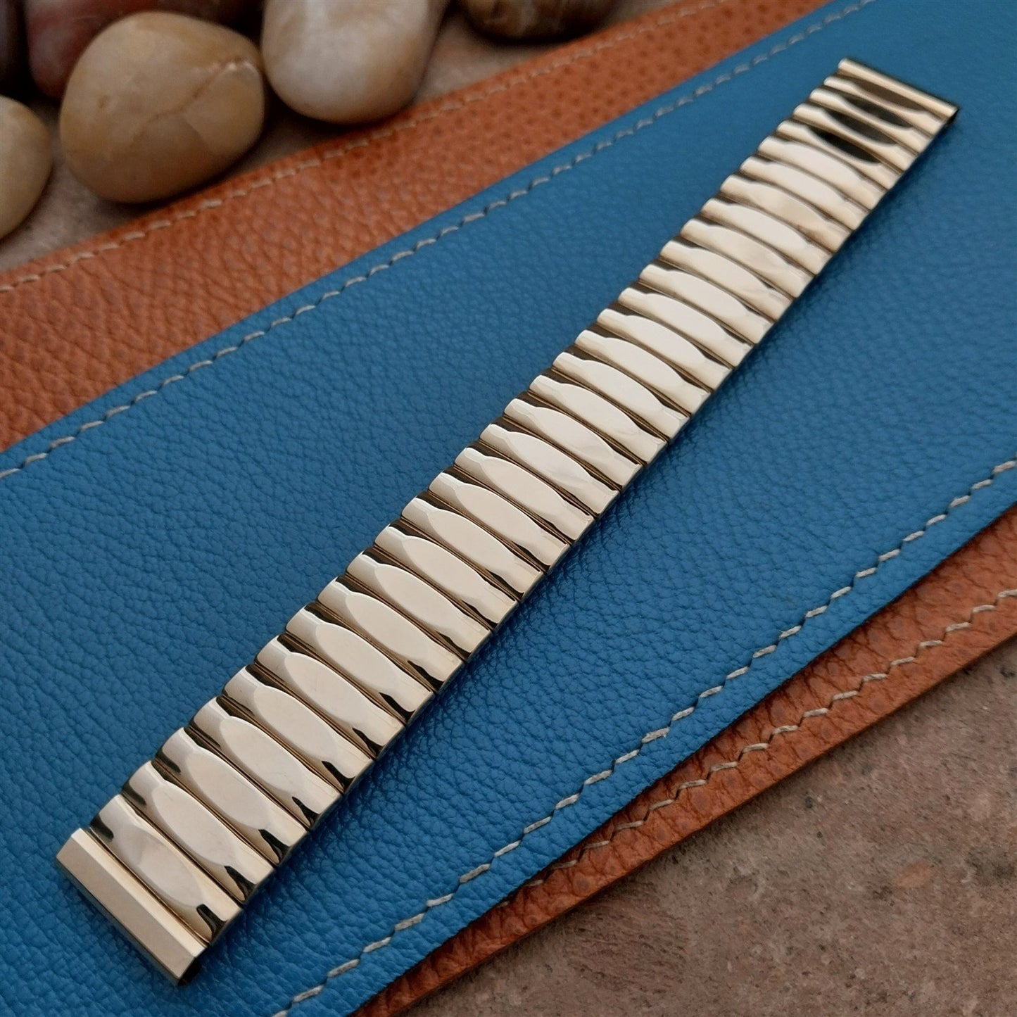 17.2mm Gold-Filled Expansion Flex-Let Director 1957 Unused Vintage Watch Band